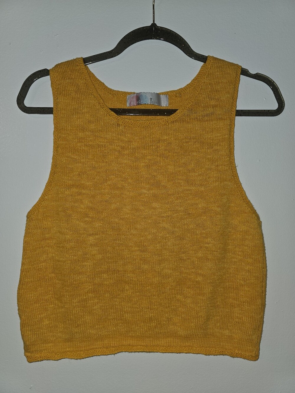Free People / FP Beach Yellow Knit Tank Top Size XS